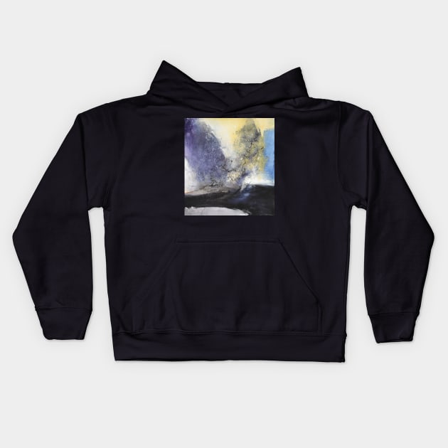 Zao Wou Ki Kids Hoodie by Kollagio